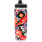 NIKE Refuel Graphic Trinkflasche (709 ml) 918 - clear/black/lt crimson/safety orange/white