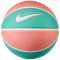 NIKE Swoosh Skills Basketball 831 - apricot agate/white/washed teal/white 3