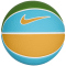 NIKE Swoosh Skills Basketball 447 - baltic blue/white/white/university gold 3