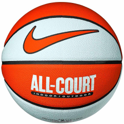 NIKE Everyday All Court 8P Indoor/Outdoor Basketball 810 - safety orange/black/black/safety orange 7