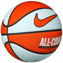 NIKE Everyday All Court 8P Indoor/Outdoor Basketball 810 - safety orange/black/black/safety orange 7