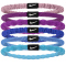 6er Pack NIKE Flex Haargummis Damen 619 - elemental pink/bold berry/white