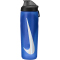 NIKE Refuel Bottle Locking Lid Trinkflasche 709ml 423 - game royal/black/silver iridescent