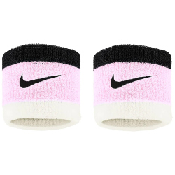 2er Pack NIKE Swoosh Schweißbänder 641 - pink...