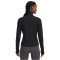 UNDER ARMOUR Motion Langarm 1/2-Zip Trainingsshirt Damen 001 - black/white XS