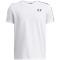 UNDER ARMOUR Sporttsyle Taped T-Shirt Jungen 100 - white/black M (137-149 cm)