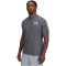 UNDER ARMOUR Heatgear Fitted Trainingsshirt Herren 025 - castlerock/white S