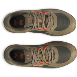 UNDER ARMOUR Bandit Trail 3 Laufschuhe Herren 390 - marine od green/bayou/ares red 44