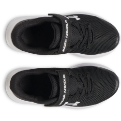 UNDER ARMOUR Pursuit 4 AC Laufschuhe Jungen 001 - black/black/white 29