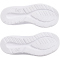 UNDER ARMOUR Pursuit 4 Laufschuhe Damen 101 - white/white/metallic silver 36