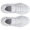 UNDER ARMOUR Surge Golfschuhe Damen 100 - distant gray/white/metallic silver 37.5