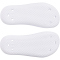 UNDER ARMOUR Locker V Slides Badelatschen Damen 100 - white/white/white 36.5
