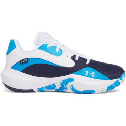 UNDER ARMOUR Lockdown 7 Low Basketballschuhe 410 - midnight navy/electric blue/white 44.5