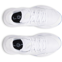 UNDER ARMOUR Lockdown 7 Low Basketballschuhe 102 - white/white/metallic silver 44.5