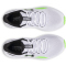 UNDER ARMOUR Surge 4 Laufschuhe Herren 109 - white/hyper green/black 42