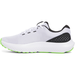 UNDER ARMOUR Surge 4 Laufschuhe Herren 109 - white/hyper green/black 43