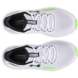 UNDER ARMOUR Surge 4 Laufschuhe Herren 109 - white/hyper green/black 43
