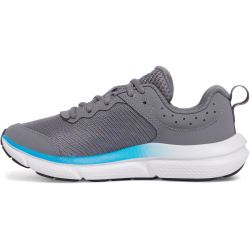 UNDER ARMOUR Assert 10 Laufschuhe Jungen 024 - titan gray/electric blue/black 37.5