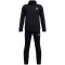UNDER ARMOUR Icon Knit Trainingsanzug Jungen 001 - black/castlerock/white S (127-137 cm)