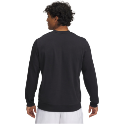UNDER ARMOUR Rival Terry Fleece Logo Sweatshirt Herren 001 - black/castlerock/white M