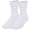 2er Pack UNDER ARMOUR Sportstyle Scrunch Crewsocken 100 - white/white/halo gray L (42-47.5)