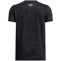 UNDER ARMOUR Tech Vent Jacquard Trainingsshirt Jungen 001 - black/white XS (122-127 cm)