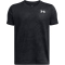 UNDER ARMOUR Tech Vent Jacquard Trainingsshirt Jungen 001 - black/white XS (122-127 cm)