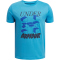 UNDER ARMOUR Split Big Logo T-Shirt Jungen 452 - ether blue/royal XS (122-127 cm)