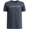UNDER ARMOUR Schriftzug Logo T-Shirt Jungen 044 - downpour gray/fire/mod gray M (137-149 cm)