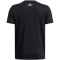 UNDER ARMOUR Schriftzug Logo T-Shirt Jungen 001 - black/white/titan gray XL (160-170 cm)