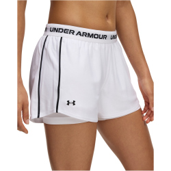 UNDER ARMOUR Tech Play Up 2in1 Trainingsshorts Damen 100 - white/white/black L