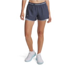 UNDER ARMOUR Tech Play Up 2in1 Trainingsshorts Damen 044 - downpour gray/harbor blue/harbor blue L