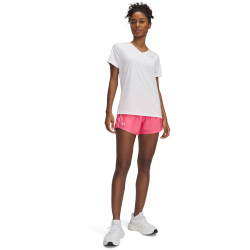UNDER ARMOUR Tech Play Up Trainingsshorts Damen 672 - super pink/white L