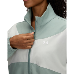 UNDER ARMOUR Rival Woven Jacke Damen 348 - silica...