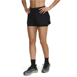 UNDER ARMOUR Launch Pro 2in1 Laufshorts Damen 001 - black/reflective S