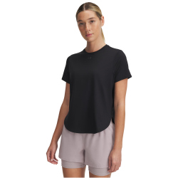 UNDER ARMOUR Launch Elite Laufshirt Damen 001 - black/reflective L