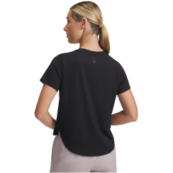 UNDER ARMOUR Launch Elite Laufshirt Damen 001 - black/reflective L