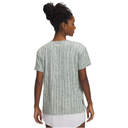 UNDER ARMOUR Vanish Energy 2.0 Print Trainingsshirt Damen 377 - hydro green/silica green/white L
