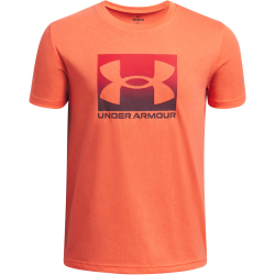 UNDER ARMOUR Boxed Sports T-Shirt Jungen 847 - fire/dark maroon XL (160-170 cm)