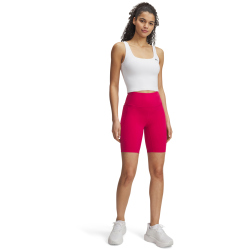 UNDER ARMOUR Motion kurze Leggings Damen 681 - shaded fuchsia/white S