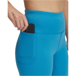 UNDER ARMOUR Motion kurze Leggings Damen 452 - ether blue/white XS