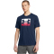 UNDER ARMOUR Boxed Sports T-Shirt Herren 408 - academy/red M