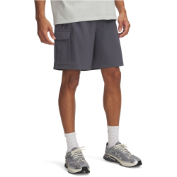 UNDER ARMOUR Vibe Woven Cargo Shorts Herren 025 - castlerock/black XS