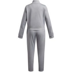 UNDER ARMOUR Icon Knit Crop Trainingsanzug Mädchen 012 - mod gray/super pink L (149-160 cm)