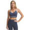 UNDER ARMOUR Vanish Seamless Low Support Sport-BH Damen 044 - downpour gray/white M
