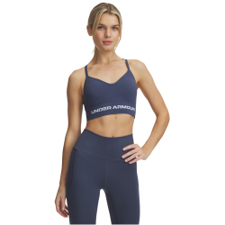 UNDER ARMOUR Vanish Seamless Low Support Sport-BH Damen 044 - downpour gray/white L