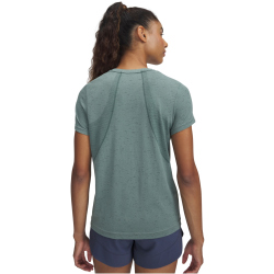 UNDER ARMOUR Vanish Seamless Loose Trainingsshirt Damen 348 - silica green/baroque green/white S