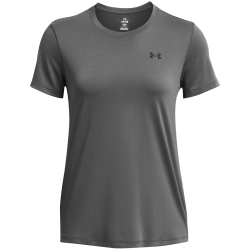 UNDER ARMOUR Tech Solid Trainingsshirt Damen 025 - castlerock/black L