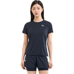 UNDER ARMOUR Tech Solid Trainingsshirt Damen 001 - black/white L