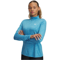 UNDER ARMOUR Tech Twist 1/2-Zip Sportshirt Damen 452 -...